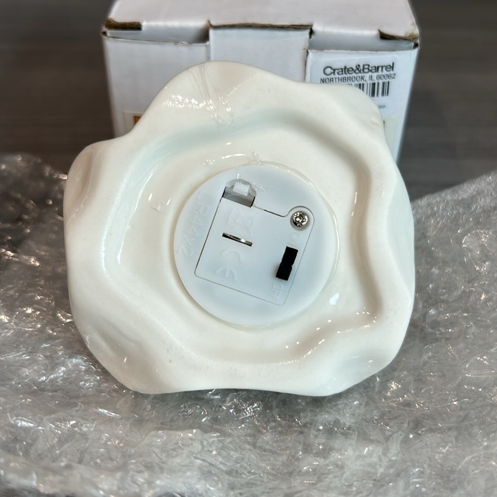 Crate & Barrel LED Ceramic Halloween Ghost 2” - Picture 5 of 7